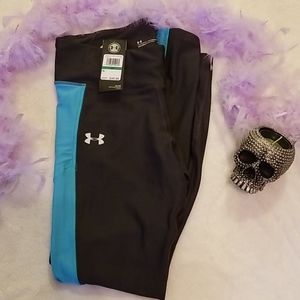 Women's Under Armour Athletic Pants Gray Large NEW